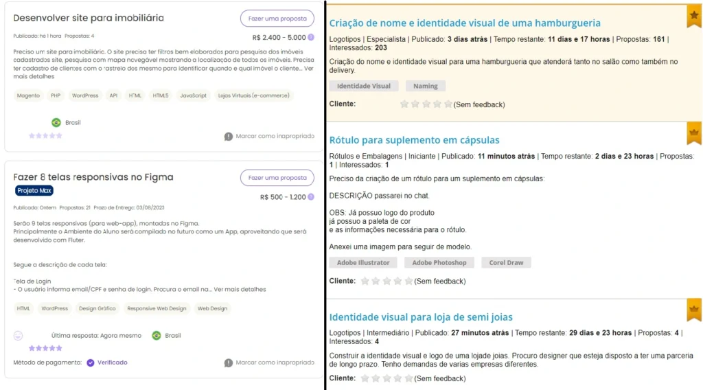 Oportunidades de Trabalho online