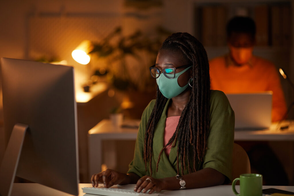 Trabalho remoto durante a pandemia