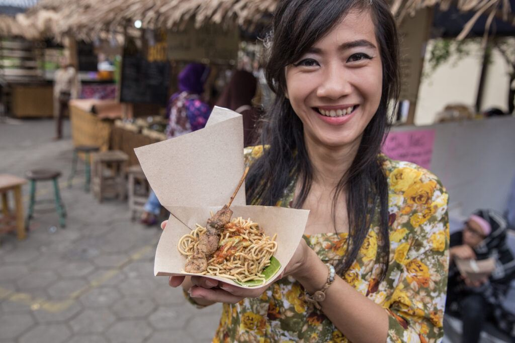 Nômade digital na Indonésia - Comidas