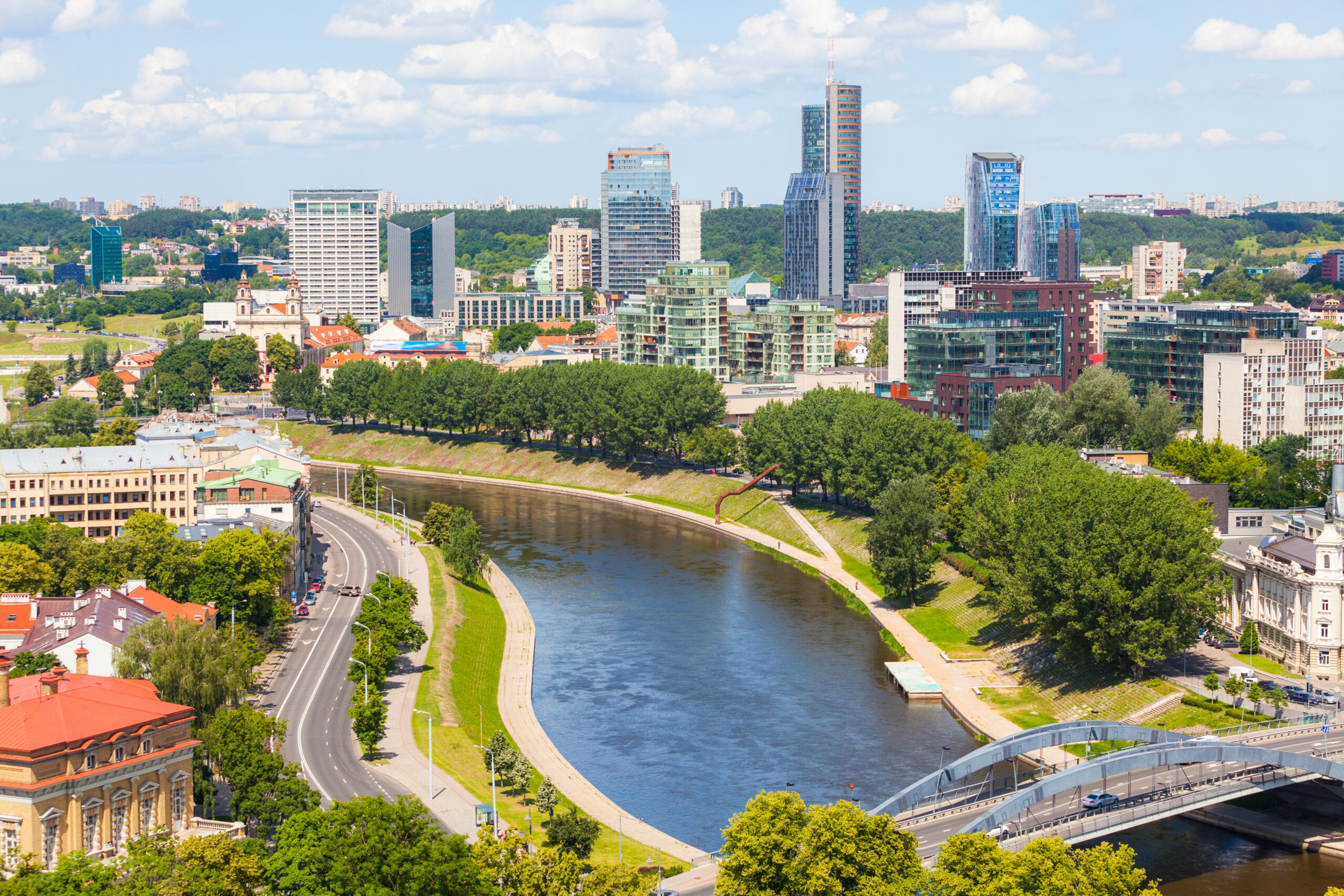 Destinos Alternativos para Nômades Digitais - Vilnius